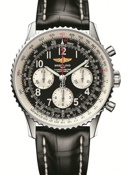 Breitling Navitimer Fake Cheap Watches UK With Black Dials Represented By John Travolta For Sale