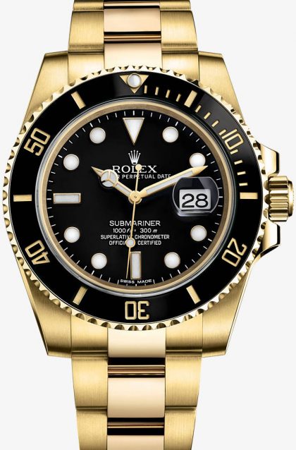 Rolex Submariner Copy Watches UK With Black Dials And Bezels