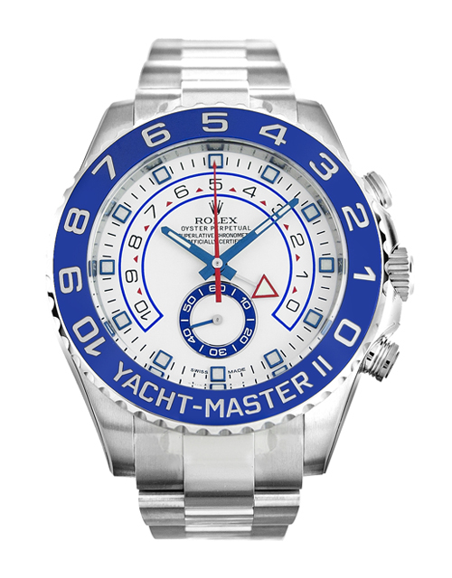 Rolex Yacht-Master II Copy Swiss Cheap Watches UK With Blue Bezels For Sale