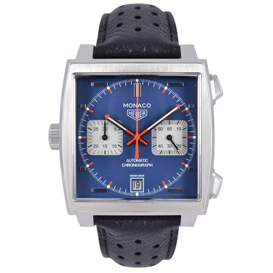 TAG Heuer Monaco Copy Watches UK With Mat Blue Dials At Good Discount