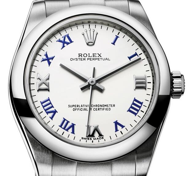 Two Pretty Roman Numerals Fake Rolex Watches Enrich Ladies’ Life