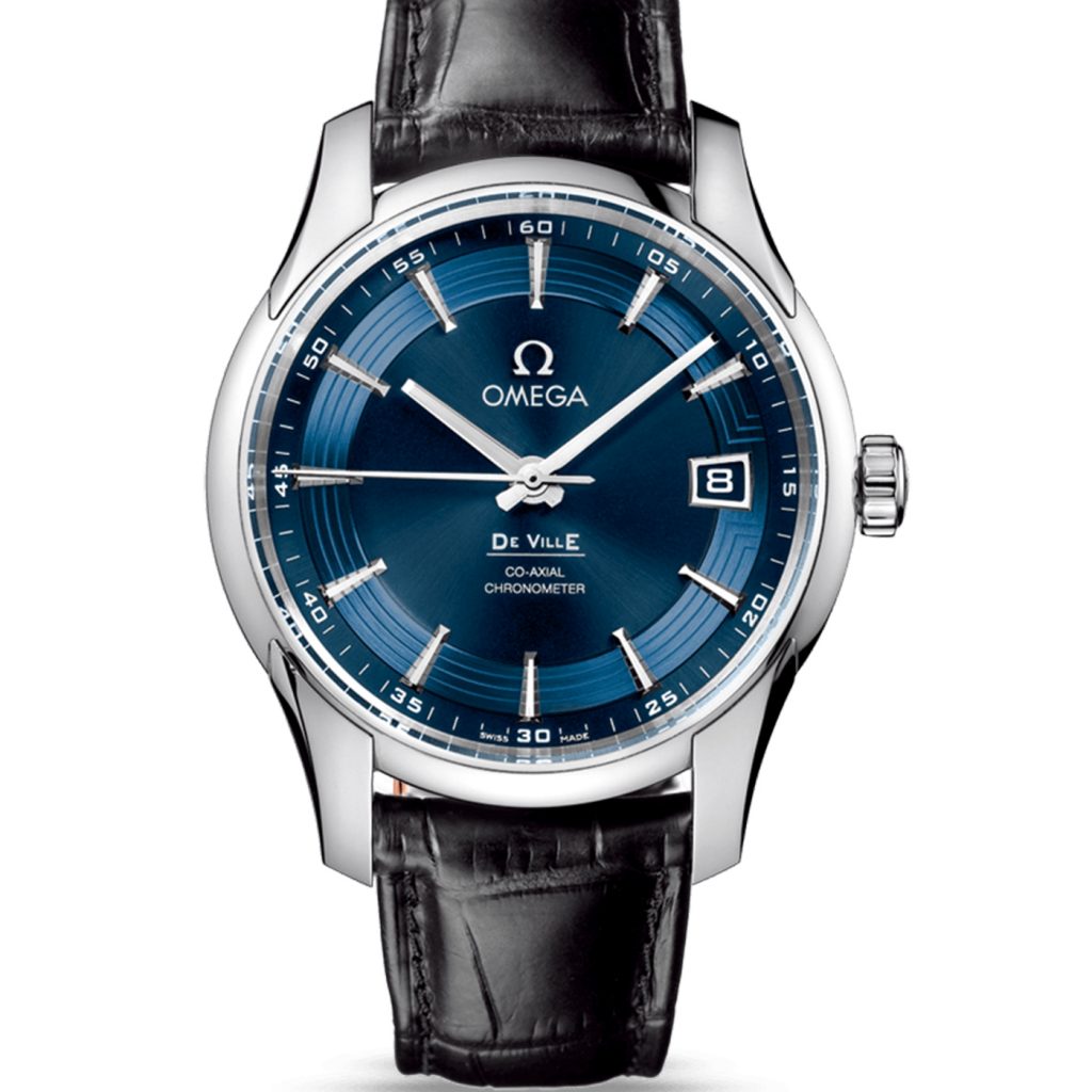 As a representative of elegant and accurate timepiece, with the high quality, stylish and delicate appearance, this blue dial replica Omgea watch leaves people a deep impression. 41mm stainless steel case through carefully polished sends out a unique luster.