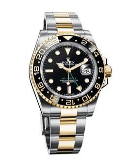 For the combination of yellow gold and steel, this fake Rolex watch shows a unique charm.