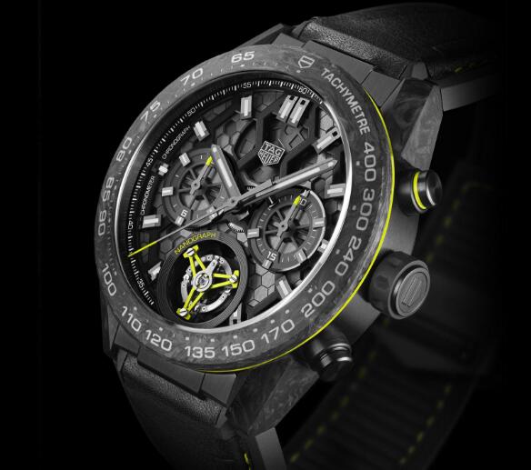 Luxury TAG Heuer Carrera Tourbillon Replica Watches UK Show You Innovative Technology