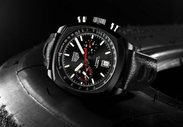 This TAG Heuer Monza has reproduced the appearance of the original Monza.