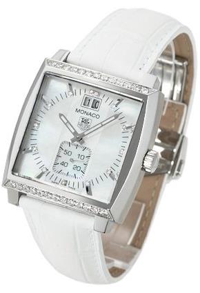 UK White Replica TAG Heuer Monaco WAW1313.FC6247 Watches For Females