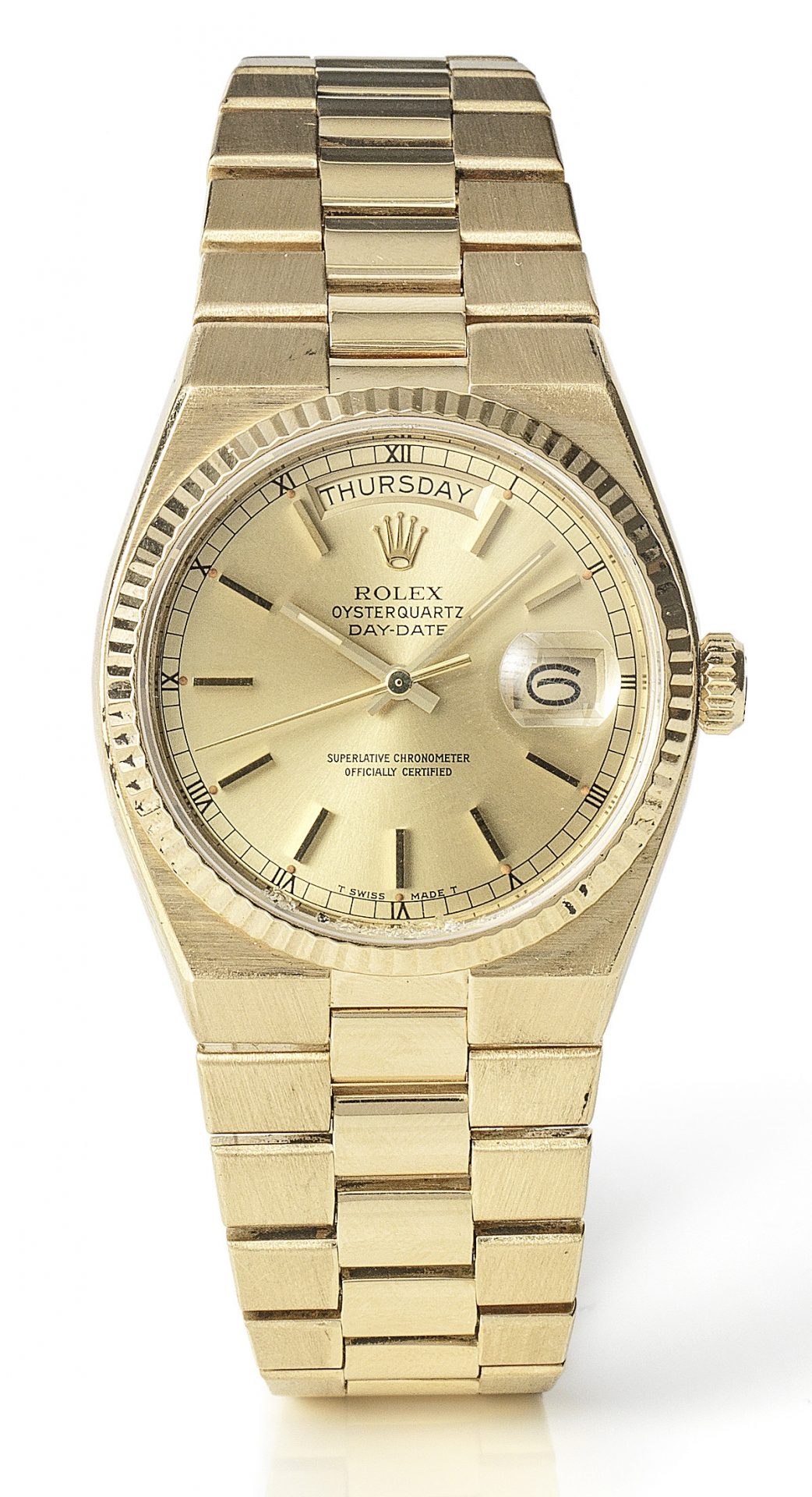 Sir Michael Caine’s gold UK luxury replica Rolex sells for £125,000
