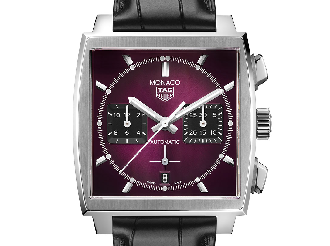 UK CHEAP REPLICA TAG HEUER MONACO PURPLE DIAL