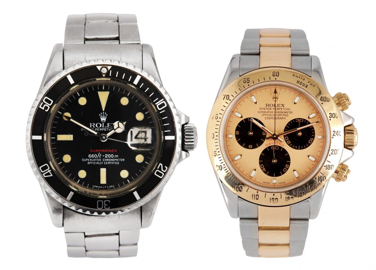 Trio of best Rolex replica watches uk go under the hammer at Chiswick Auctions